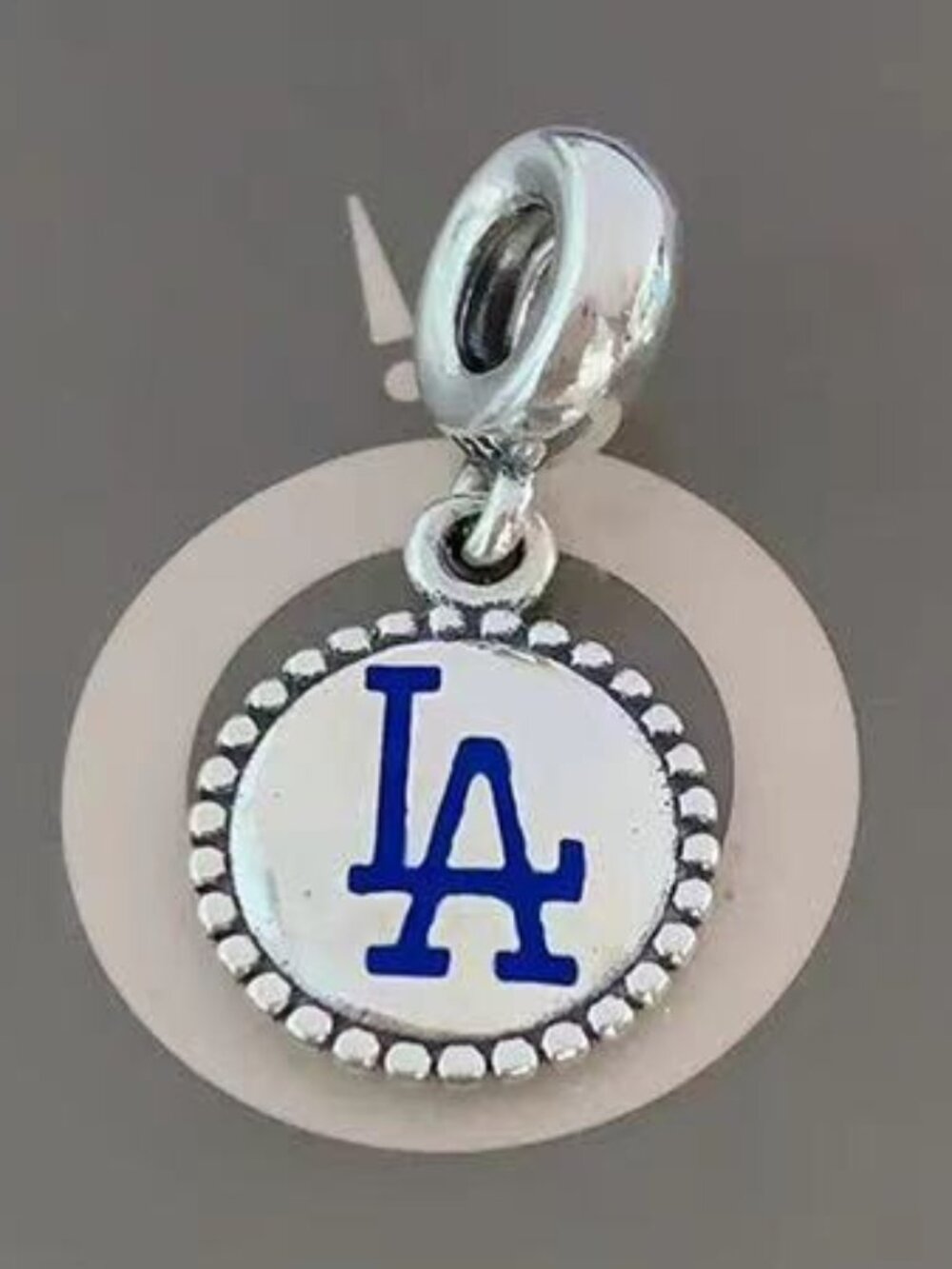 Pandora MLB LA Los Angeles Exclusive Dangle Charm Pendant